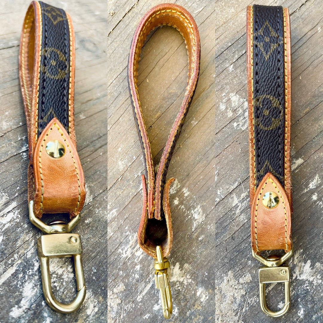 Upcycled Original Strap LV Key chain CLASSIC