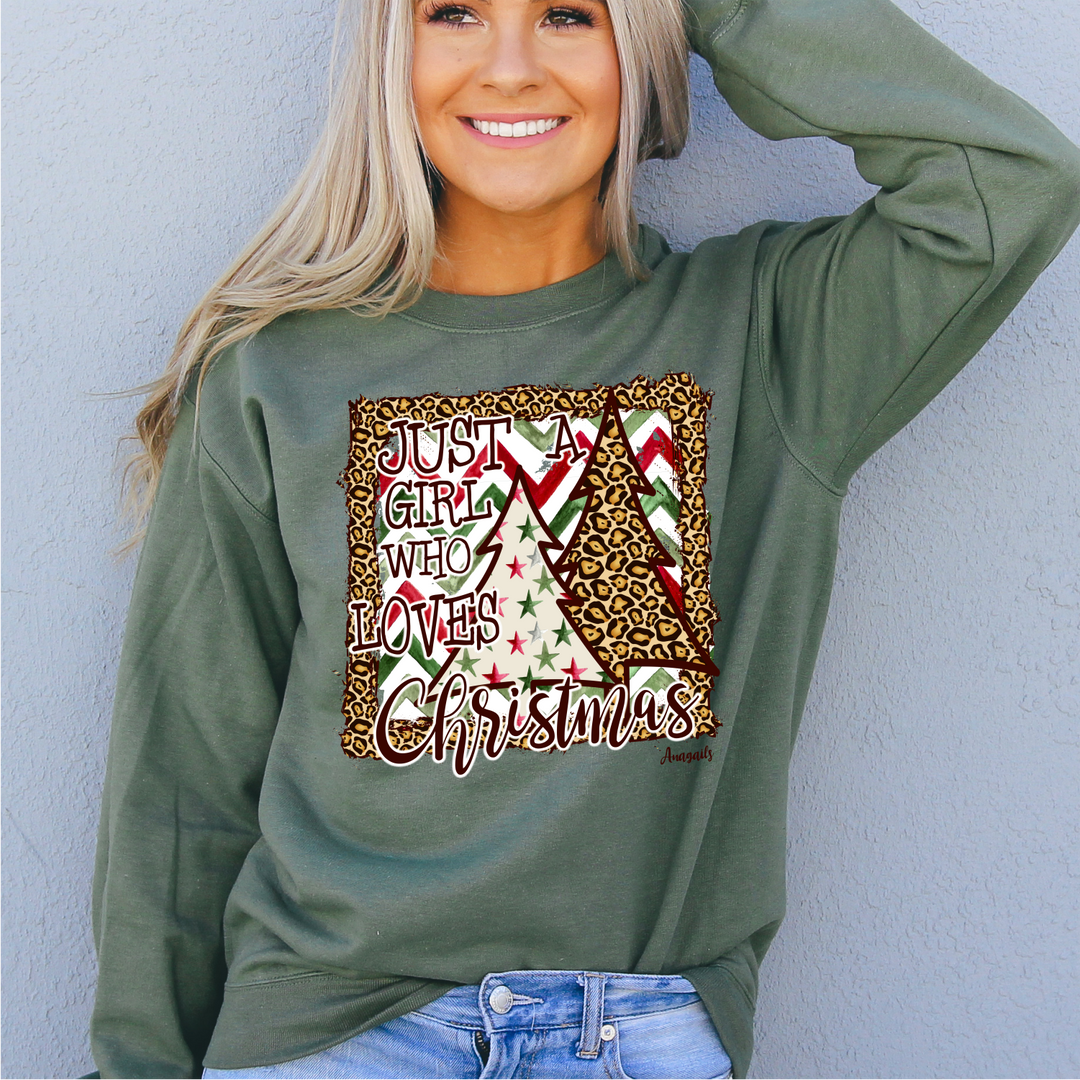 A girl who loves Christmas