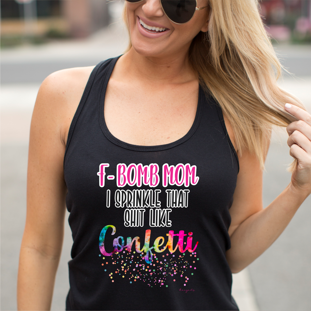 F-bomb mom tank