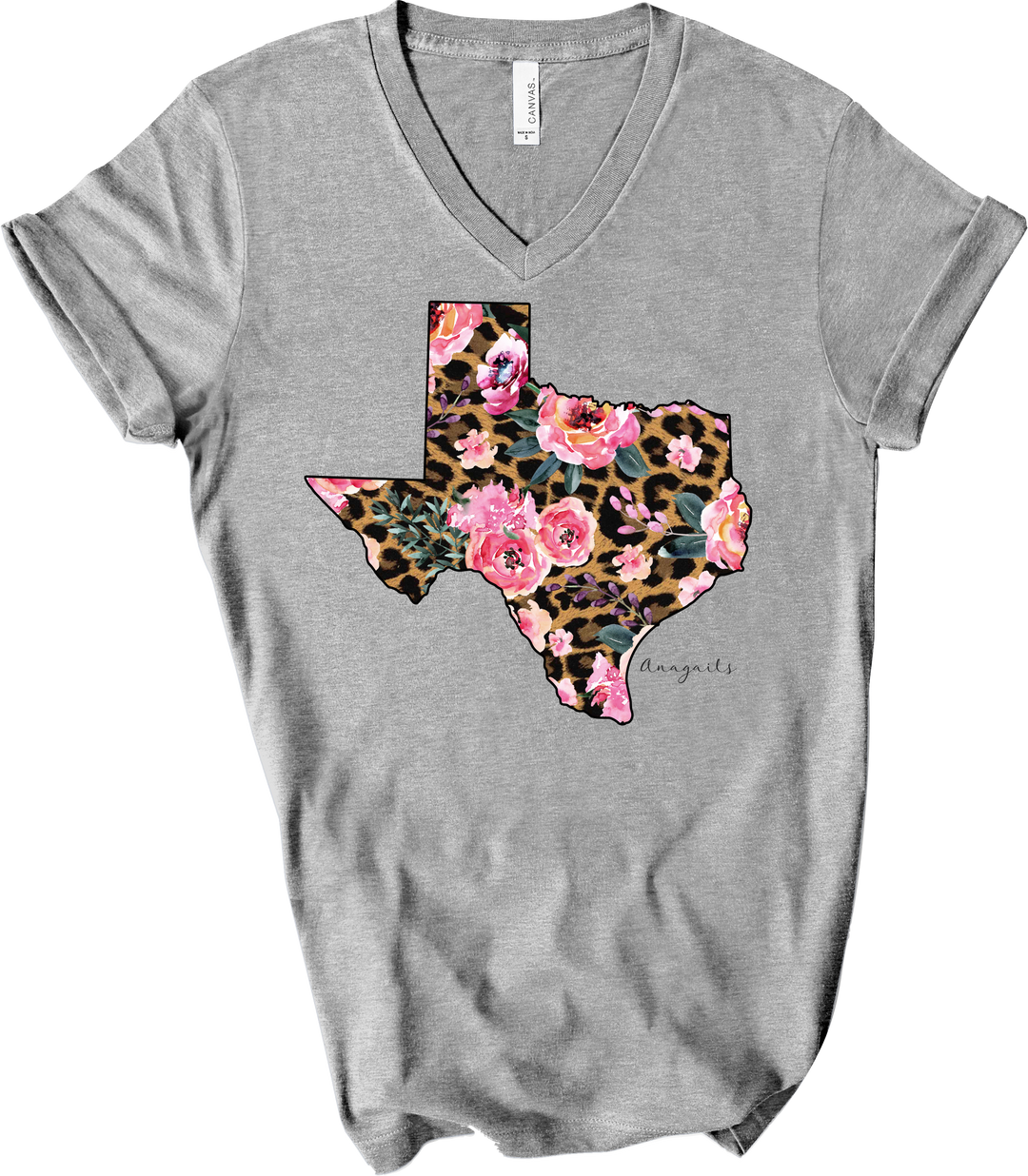 Leopard Floral Texas