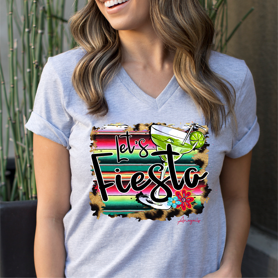 Lets Fiesta v neck