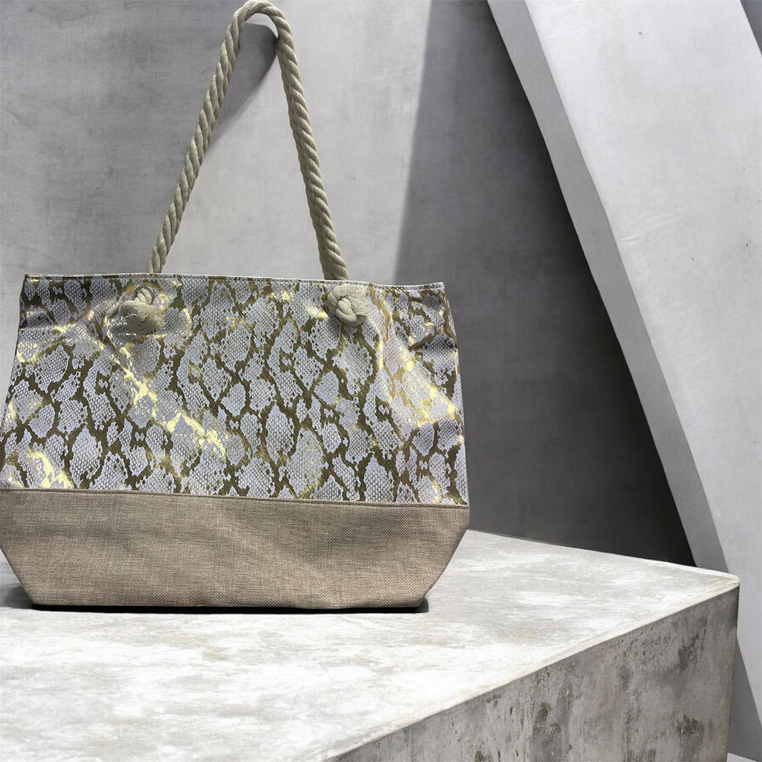 Carry It All Snake Tote