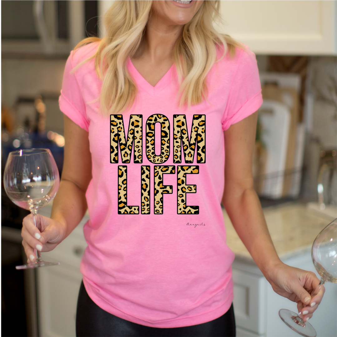Mom life leopard