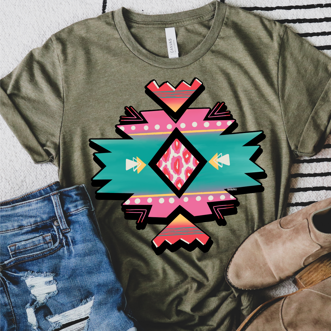 Pure Pastel Aztec