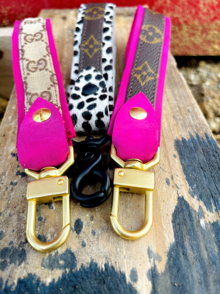 Upcycled Original Strap LV Key chain COLOR POP – Beyond Shimmer