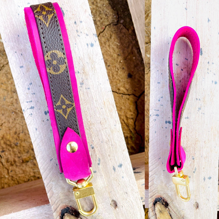 Upcycled Original Strap LV Key chain COLOR POP – Beyond Shimmer