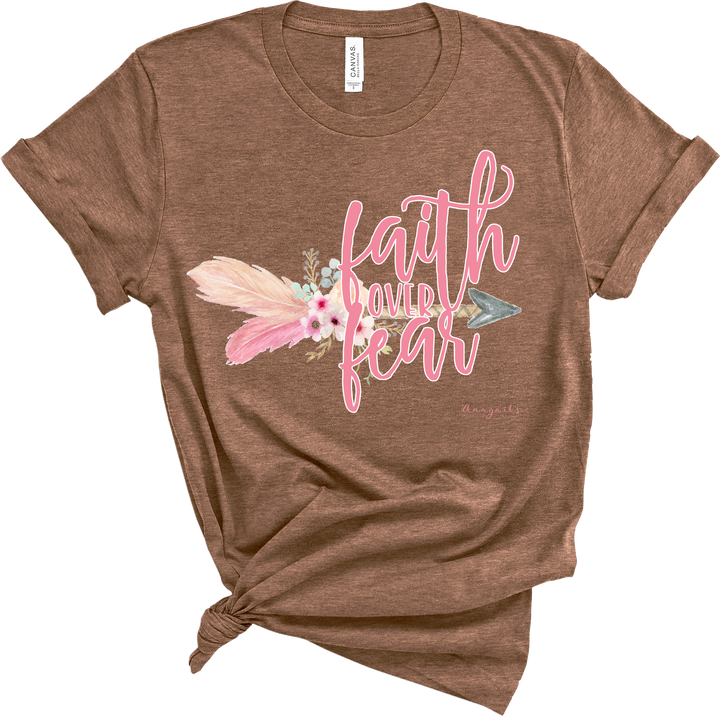 Faith over Fear Arrow