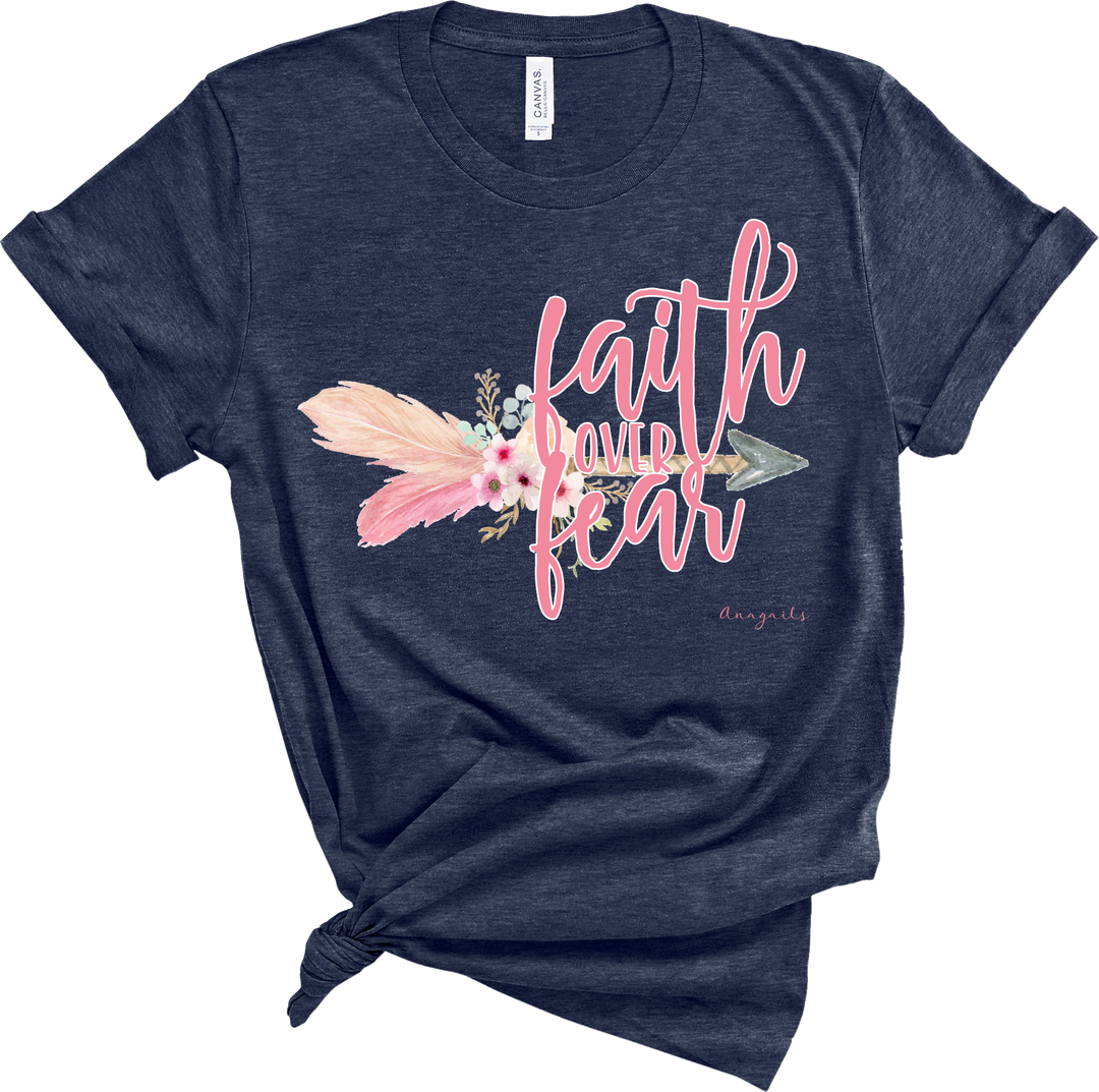 Faith over Fear Arrow