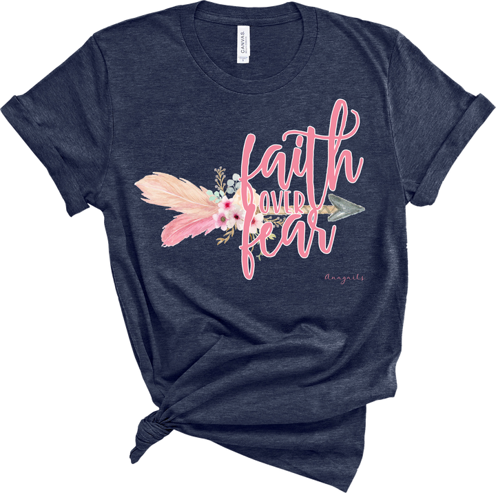 Faith over Fear Arrow