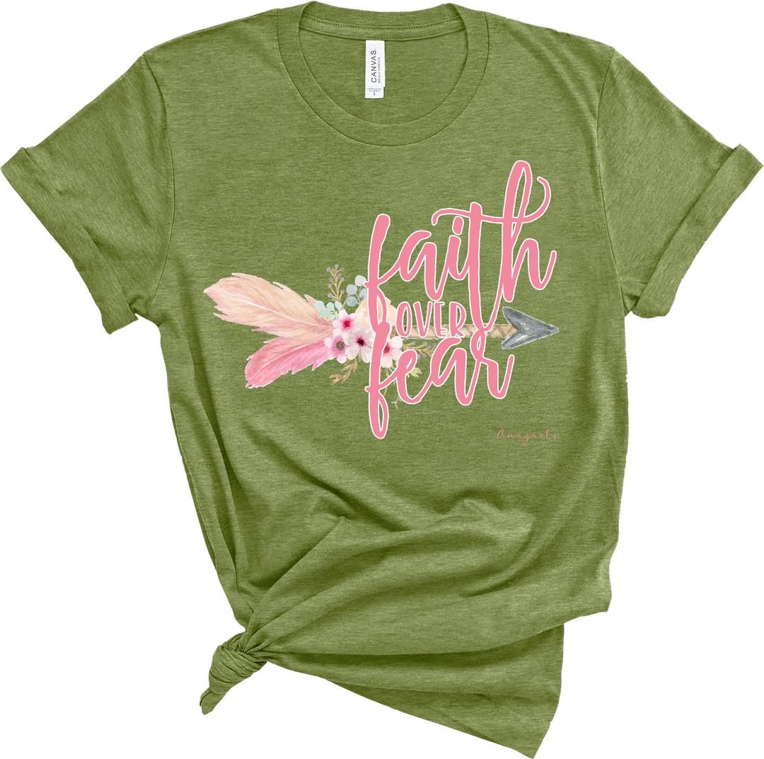 Faith over Fear Arrow