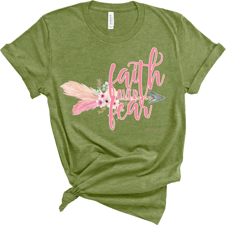 Faith over Fear Arrow