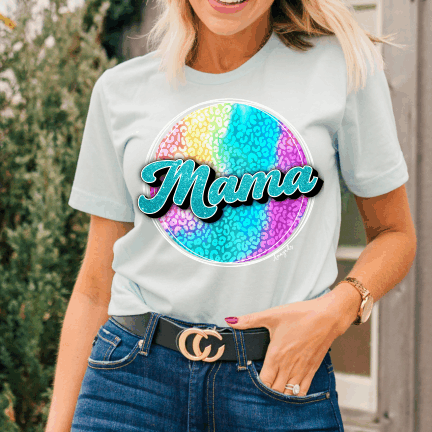 Mama Neon Leopard
