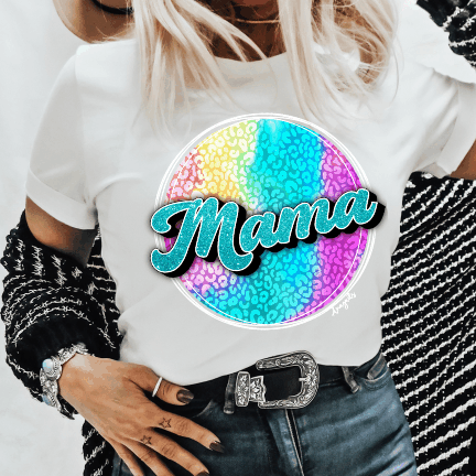 Mama Neon Leopard
