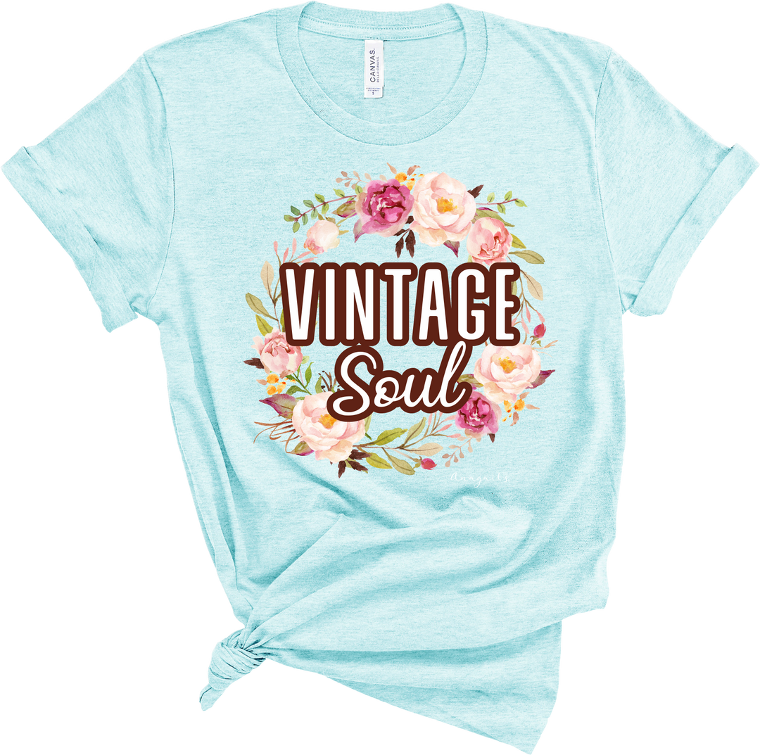 Vintage soul wreath