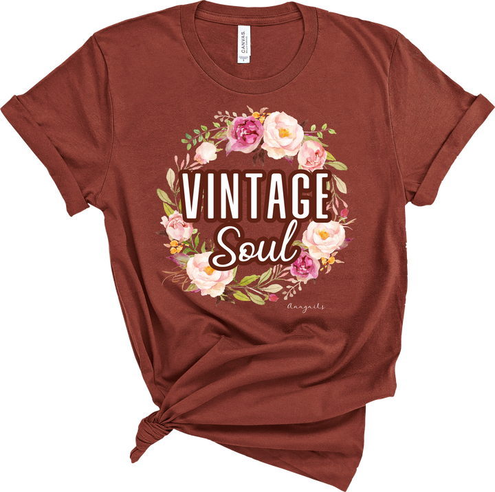 Vintage soul wreath